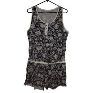 Studio Badgley Mischka PJ Set Women's Size Large Floral Pattern "Victoria" NWT